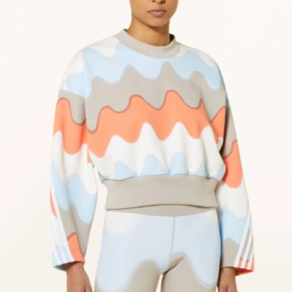 Adidas Merimekko Collab Future Icon Three Stripes Sweatshirt size medium - Picture 3 of 11